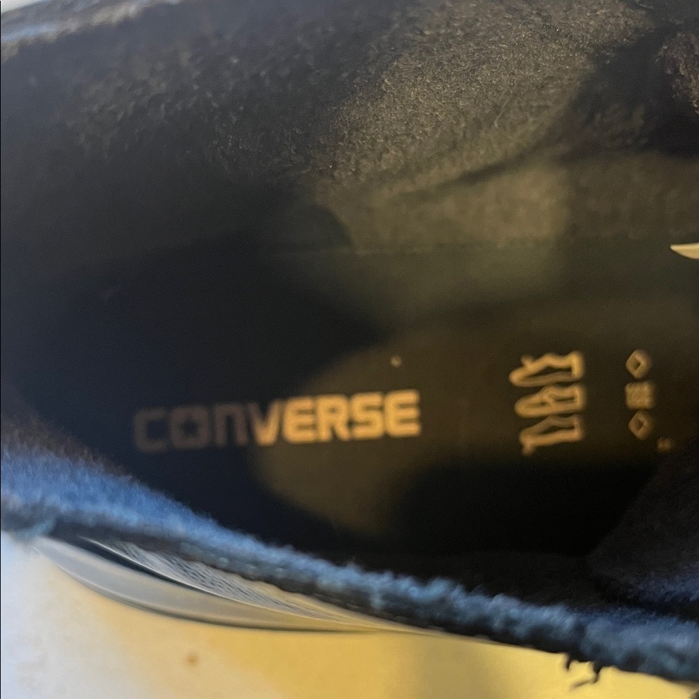 Converse All Star Black Leather Sneakers - Picture 2 of 7